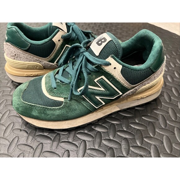 New Balance 574 Legacy Green Silver U574LGNW Mens Shoes Sneakers Sz 8 Rare - Picture 8 of 8